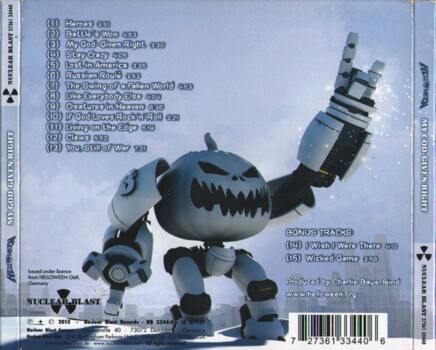 Helloween "My God-Given Right" CD