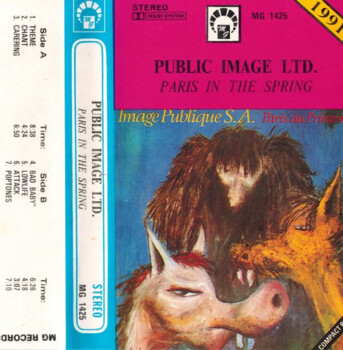 Public Image Limited "Paris In The Spring" MC