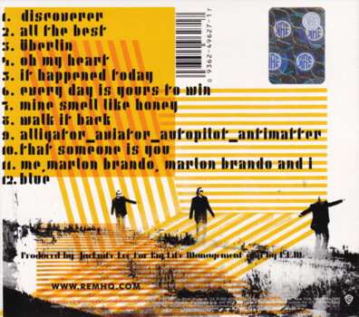 R.E.M. "Collapse Into Now" CD