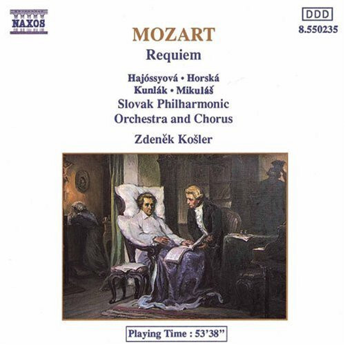 Mozart (Hajóssyová, Horská, Kundlák, Mikuláš, Slovak Philharmonic Orchestra, Slovak Philharmonic Chorus, Zdeněk Košler) 