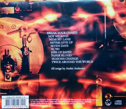 Royal Hunt "Paper Blood" CD