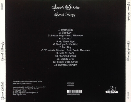 Speech Debelle "Speech Therapy" CD