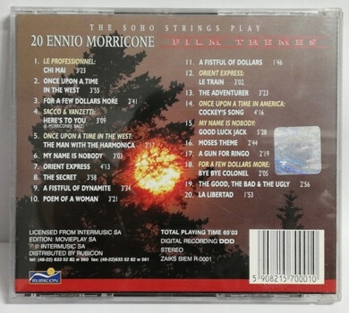 The Soho Strings "The Soho Strings Play 20 Ennio Morricone Film Themes" CD