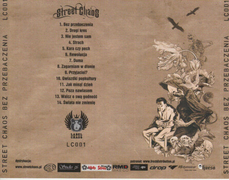 Street Chaos ‎"Bez Przebaczenia" CD