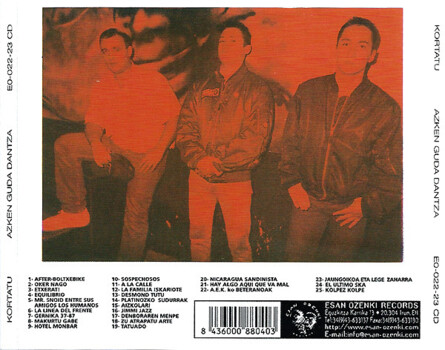 Kortatu "Azken Guda Dantza" CD