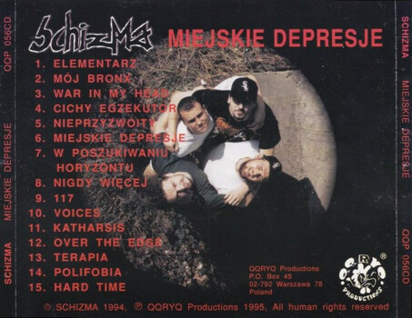 Schizma "Miejskie Depresje" CD