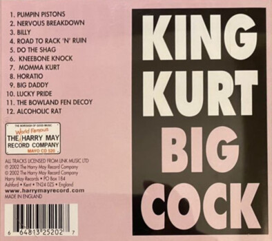 King Kurt "Big Cock" CD