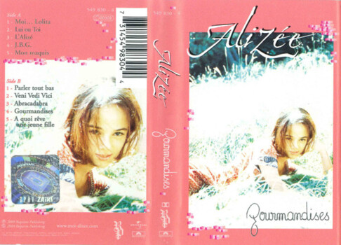 Alizée "Gourmandises" MC