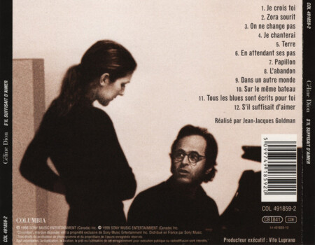 Celine Dion "S'il Suffisait D'aimer" CD