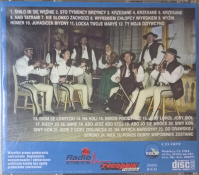 Kapela Staszka Maśniaka "Muzyka Kościelisk" CD