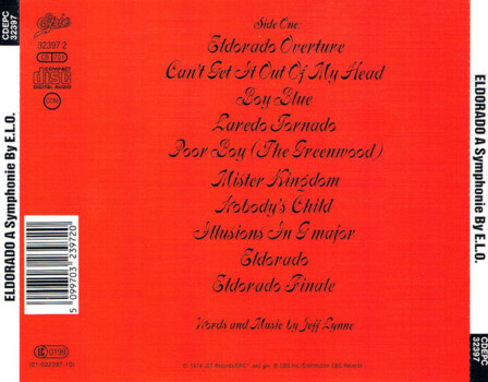 Electric Light Orchestra "Eldorado" CD
