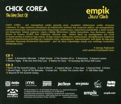 Chick Corea "The Very Best Of" CD