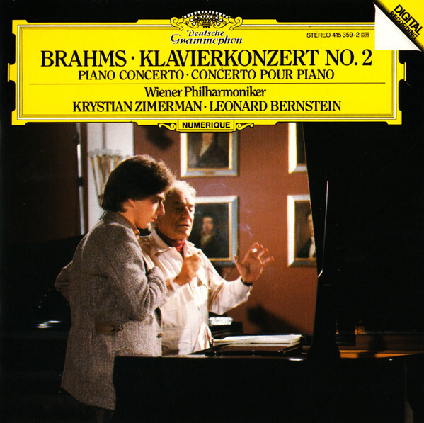 Brahms, Krystian Zimerman, Wiener Philharmoniker, Leonard Bernstein 