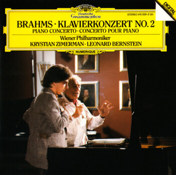 Brahms, Krystian Zimerman, Wiener Philharmoniker, Leonard Bernstein "Klavierkonzert No. 2" CD
