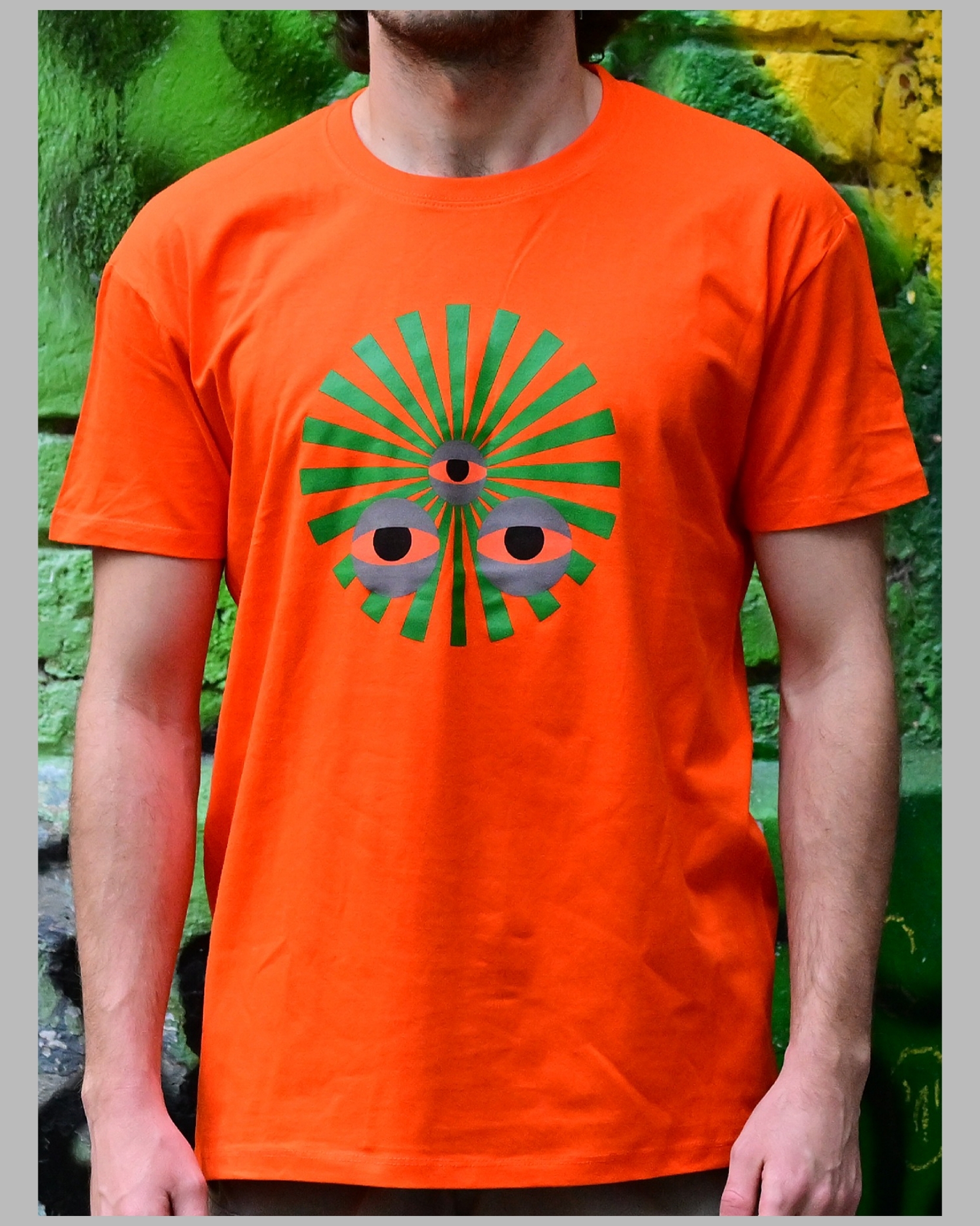 Koszulka Vavamuffin wzór Szaman - Pomarańczowy (Orange)