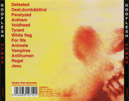 Godflesh "Hymns" CD