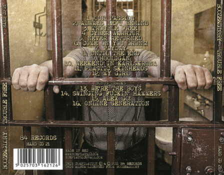 Booze & Glory "Trouble Free" CD