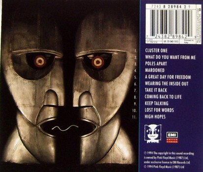 Pink Floyd "The Division Bell" CD