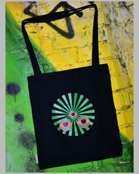 Torba Vavamuffin wzór Szaman - Czarny (Black)