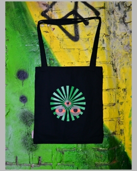 Torba Vavamuffin wzór Szaman - Czarny (Black)