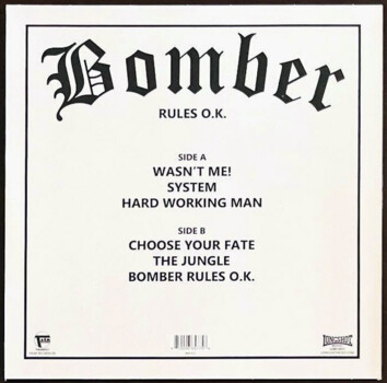 Bomber "Rules O.K." LP