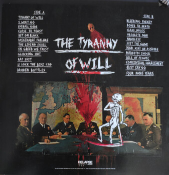 Iron Reagan "The Tyranny Of Will" LP (White with Splatter)