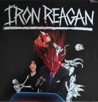 Iron Reagan "The Tyranny Of Will" LP (White with Splatter)