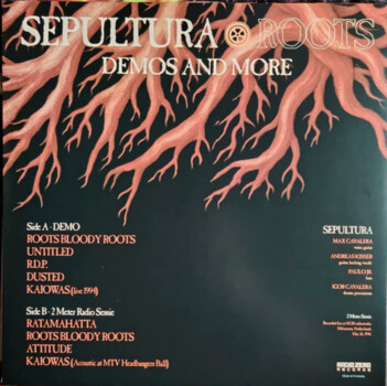 Sepultura – Roots Demos And More" LP (Green/Gray Splatter)