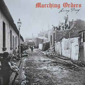 Marching Orders "Living Proof" LP (Orange)