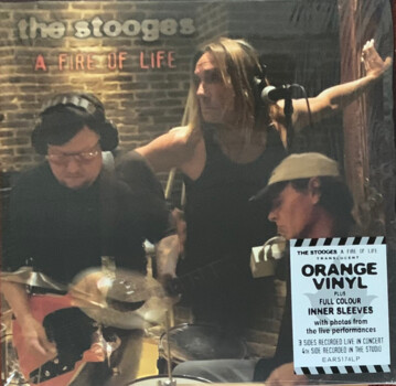 The Stooges "A Fire Of Life" 2LP (orange)