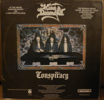 King Diamond "Conspiracy" LP