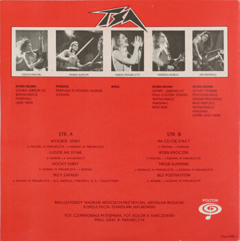 TSA "S/t" LP