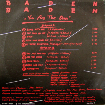 Baden Baden "You Are The One" LP